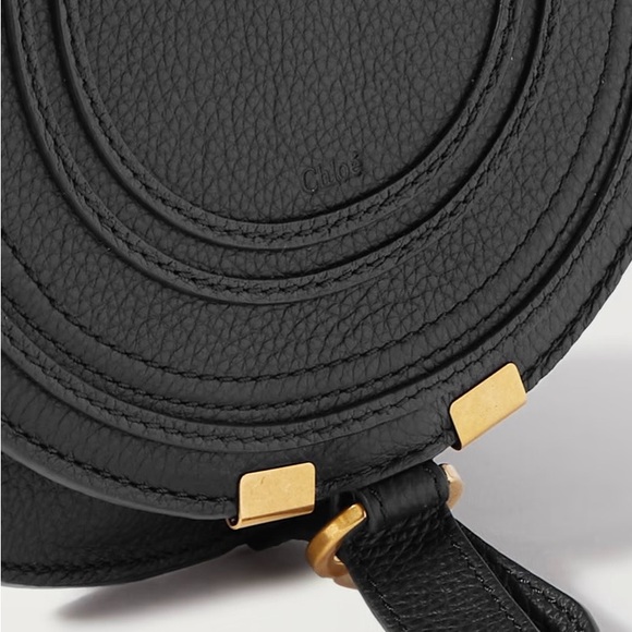 Chloe Marcie mini textured-leather shoulder bag - Picture 2 of 10